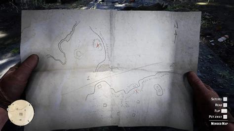 mended treasure map rdr2|rdr2 torn treasure map 1.